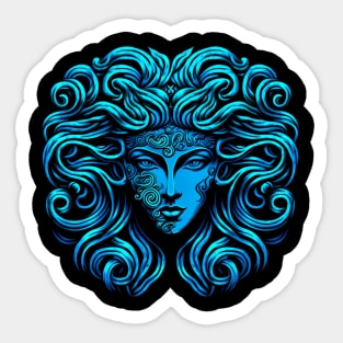 Medusa Gorgon Sticker